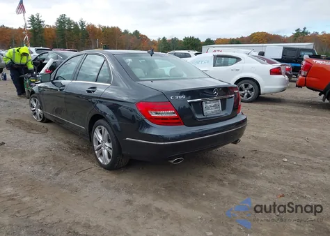 2014 Mercedes-Benz C 300 Luxury 4Matic from USA, damaged, VIN WDDGF8AB8EG176939